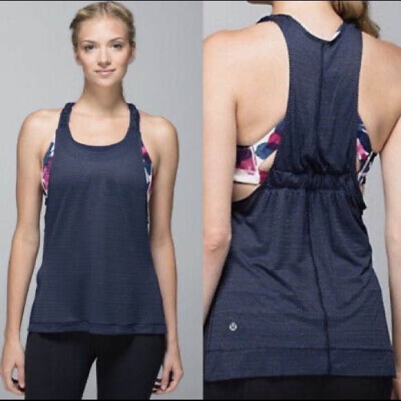 Rare Seawheeze Lululemon Stash It tank size 6 - Picture 6 of 7